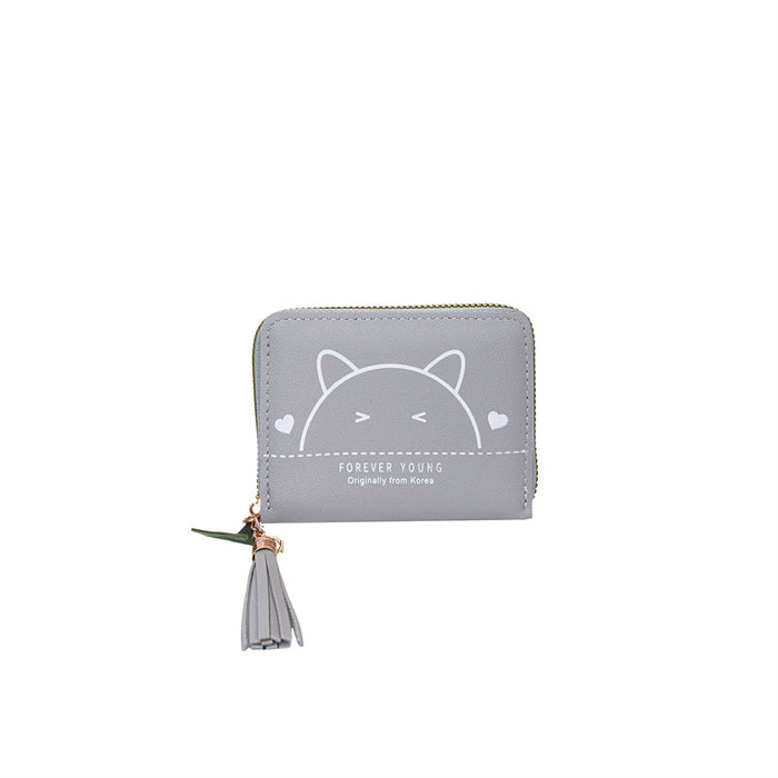 Wholesale 3pcs Simple Fresh Short Coin Purse Wallet