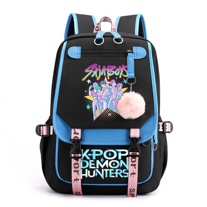 Wholesale  Fashionable Color-Block Unisex Backpack , Lightweight and Large Capacity