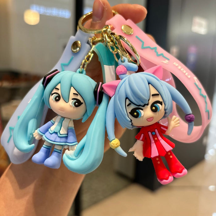 Wholesale Cartoon  Key Chain  Doll Pendant Car Schoolbag Cute Small Gift