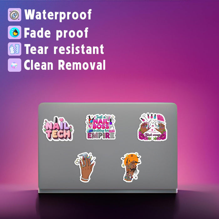 Wholesale 900pcs Nail Art Stickers Salon Decoration Laptop Cups Luggage Stickers