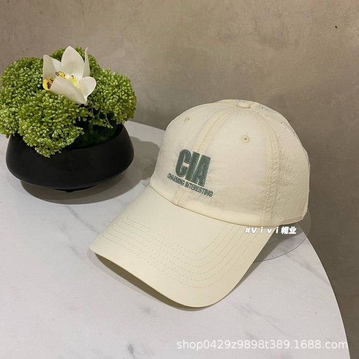 Wholesale Casual thin embroidered letter baseball cap street fashion big head circumference duck tongue cap wholesale