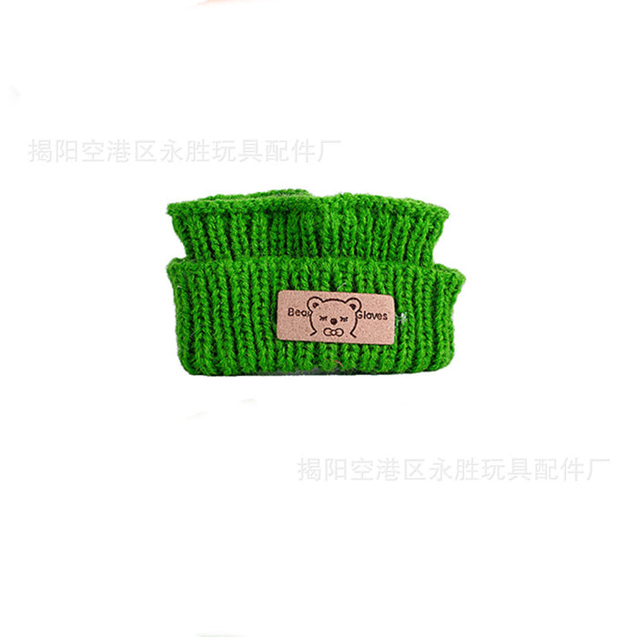 Wholesale 6pcs/set Only Clothes Are Suitable for Vinyl Dolls,  Plush Dolls and Other Wearable Wool Clothes to Change Clothes