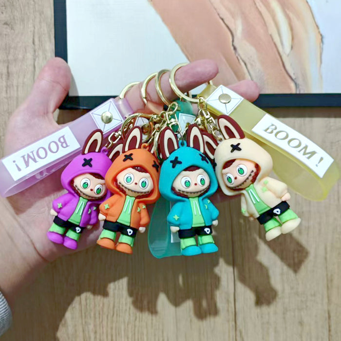 Wholesale Internet celebrity keychain pendant, cute doll backpack ornament