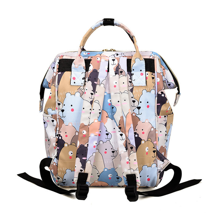 Wholesale Mommy Bag Nylon Backpack Diaper Backpack JDC-BP-SAi001
