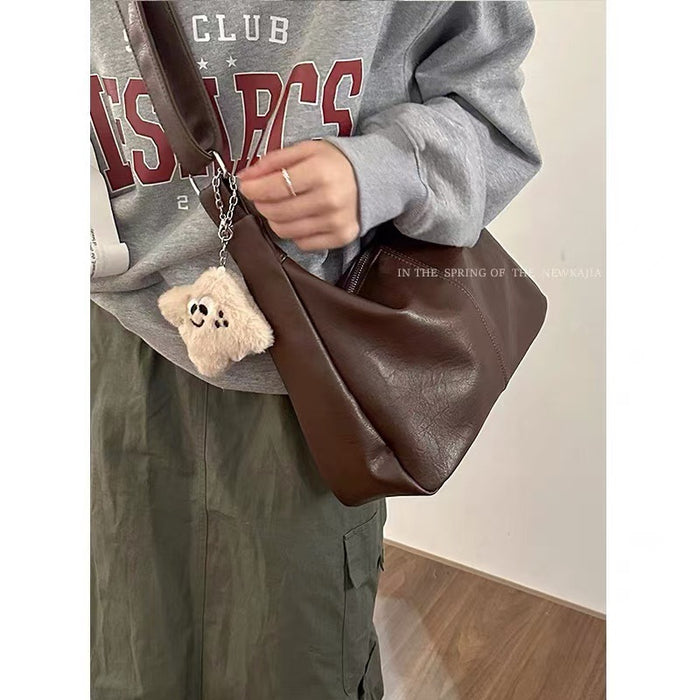 Wholesale Simple retro versatile outdoor single shoulder crossbody bag