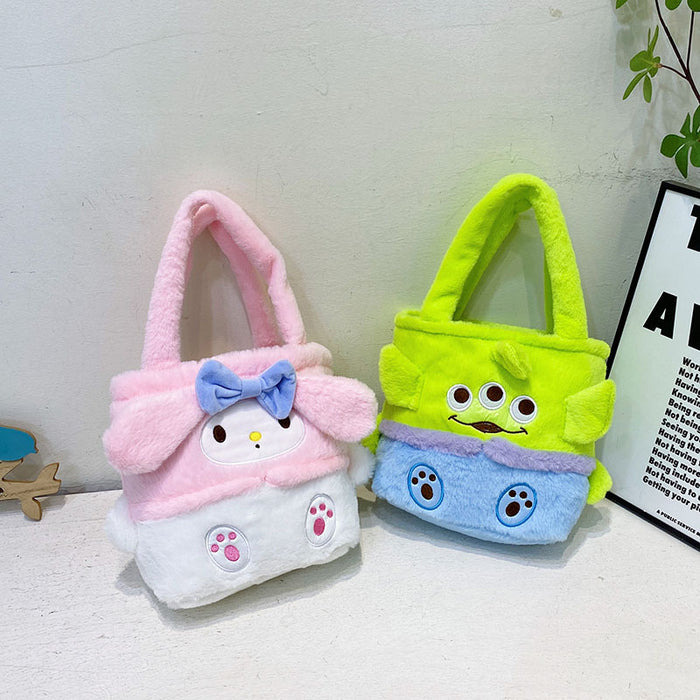 Wholesale Cartoon Cute Plush Bag for Women JDC-HB-YuanDuo003
