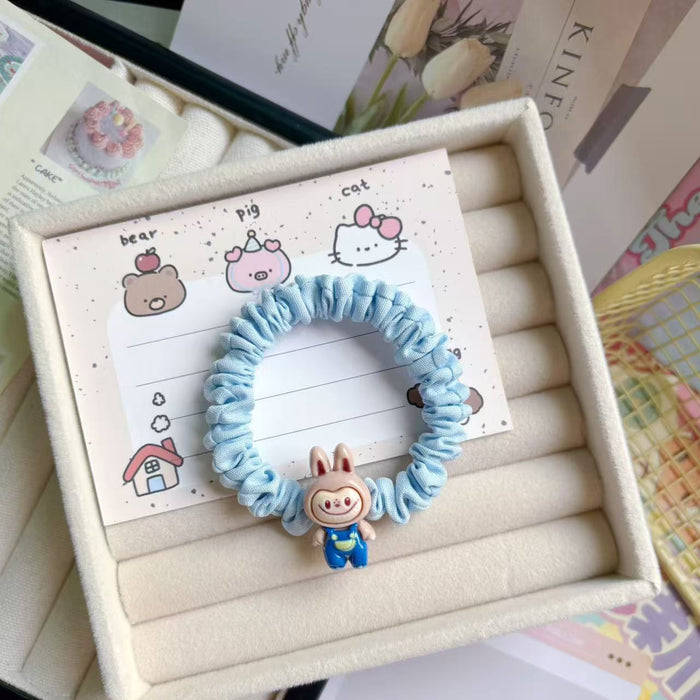Wholesale Cartoon Cute Plush Plush Hair Band Hair Rope Student Rubber Band Hair Accessories
