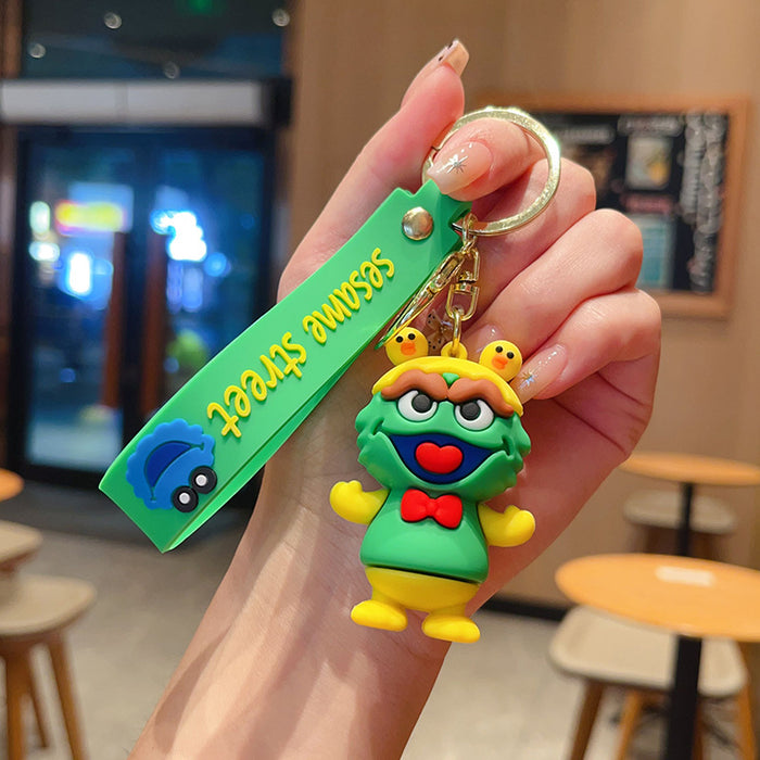 Wholesale Cute keychain pendant key ring bag charm