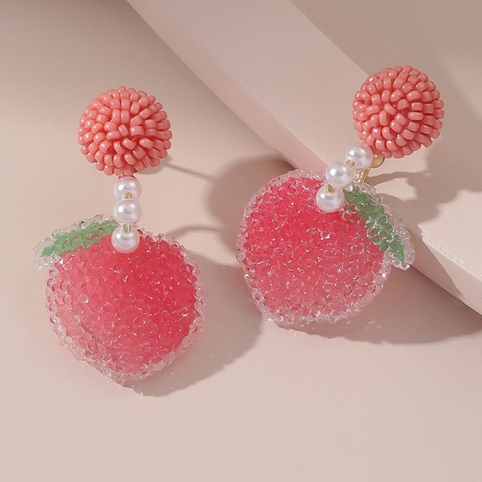 Wholesale Creative Fruit Earrings for Women JDC-ES-Gute058