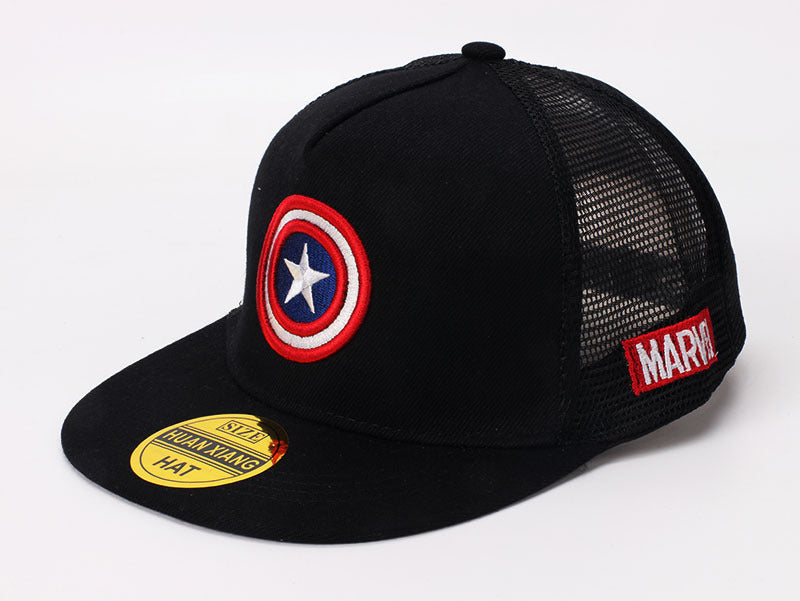 Wholesale Royal Blue Kids Baseball Cap Unisex Adjustable Wide Brim Cartoon Hat Chic Summer Hip Hop Everyday Style