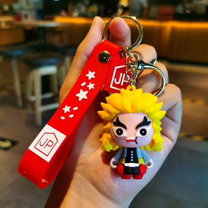 Wholesale Resin Creative Cartoon Anime Keychain JDC-KC-Shanm005