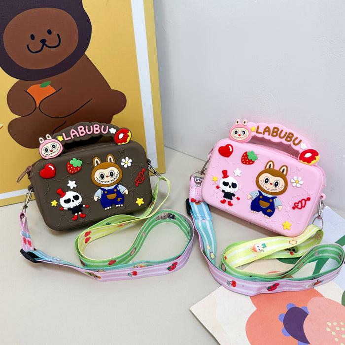 Wholesale Coin Bag Mini Crossbody Bag Children's Bag FemaleCartoon Silicone Crossbody Bag