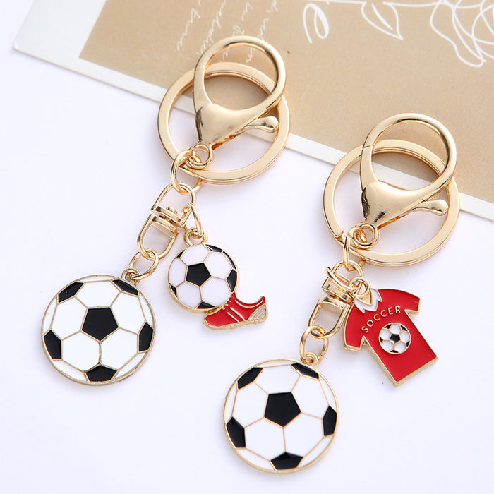 Wholesale Football Pendant Keychain Bag Charm World Cup Souvenir Gift