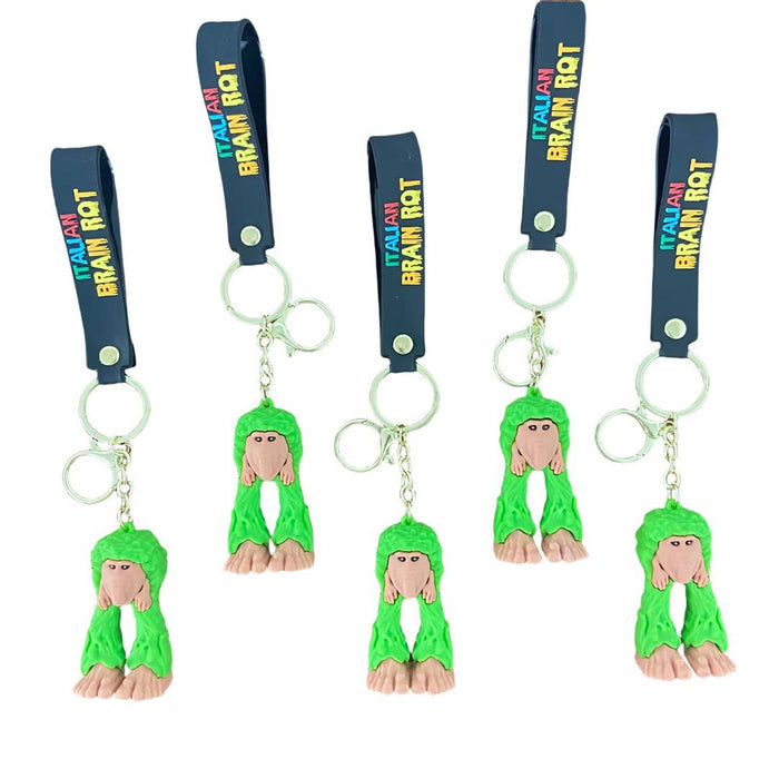 Wholesale Wooden Stick Man Shark Marine Life Pendant Small Gift