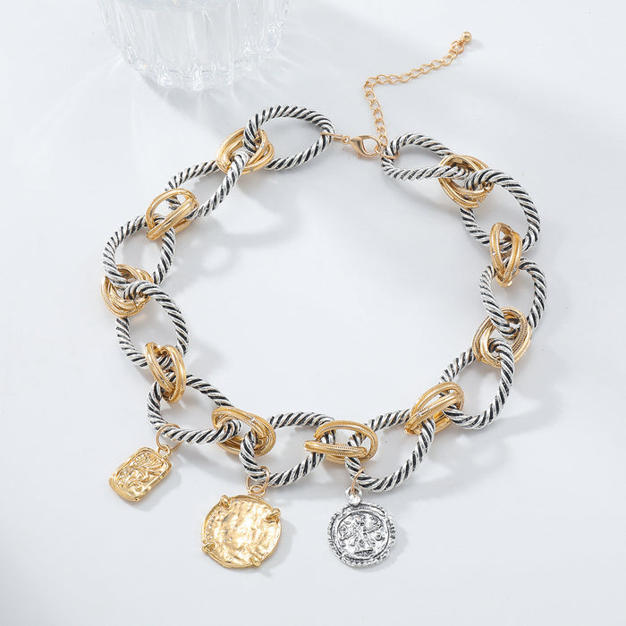 Wholesale Exaggerated Chain Necklace Bohemia Holiday Style