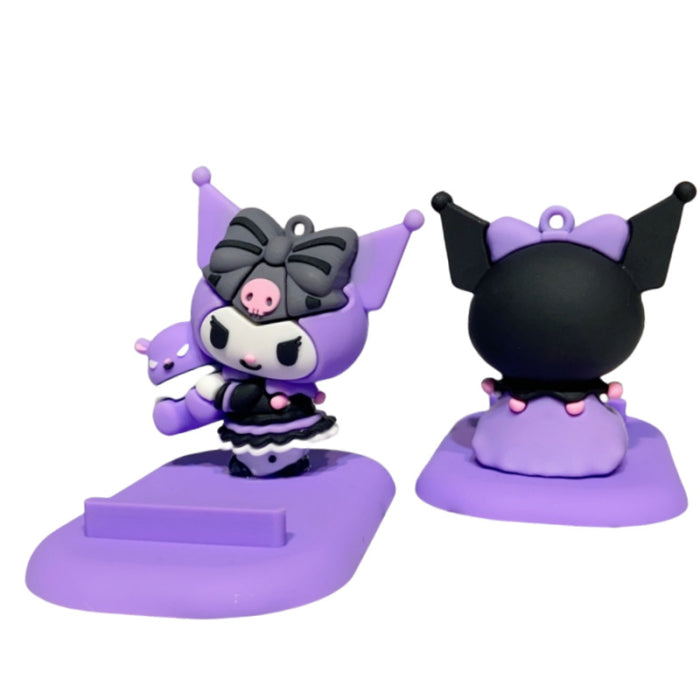 Wholesale Mobile phone holder cartoon figurine desktop decoration ornament