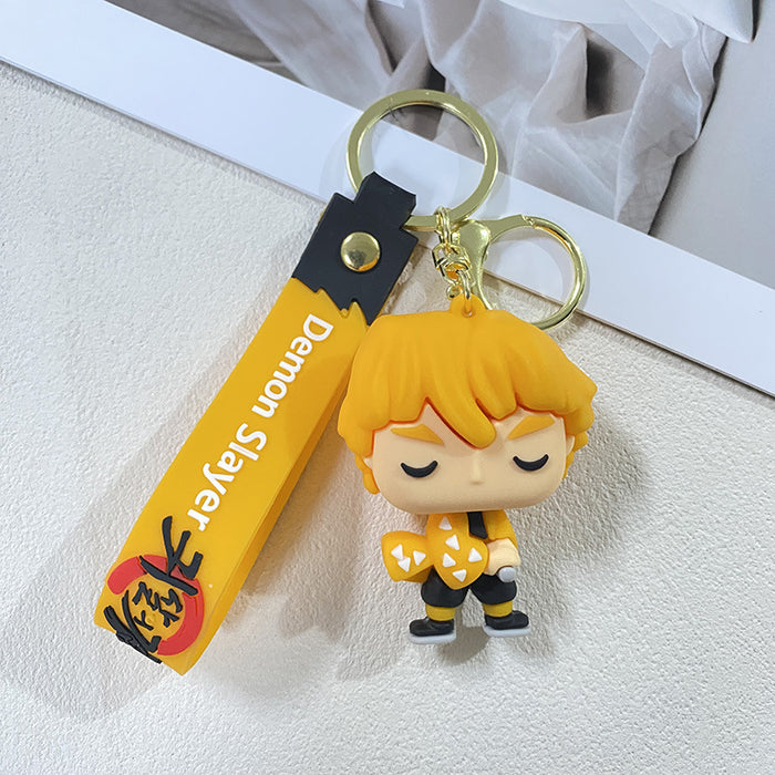 Wholesale Cute Anime Backpack Charm Keychain