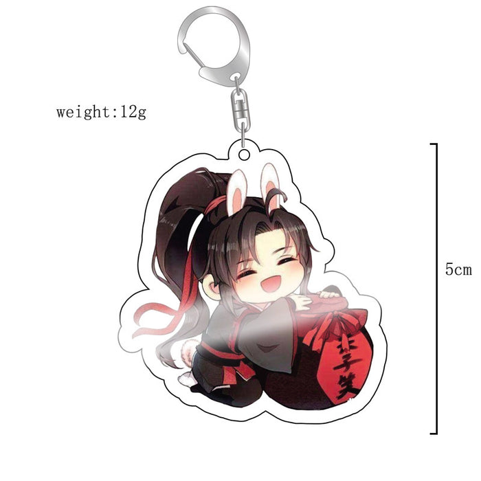 Wholesale Anime peripheral acrylic keychain pendant