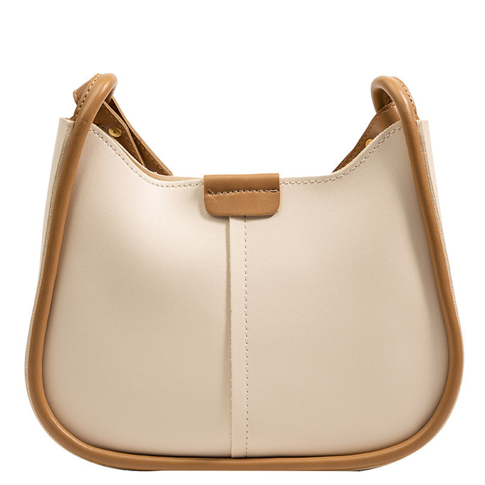 Wholesale Fashionable texture small bag new versatile niche crossbody bag popular single shoulder underarm bucket bag