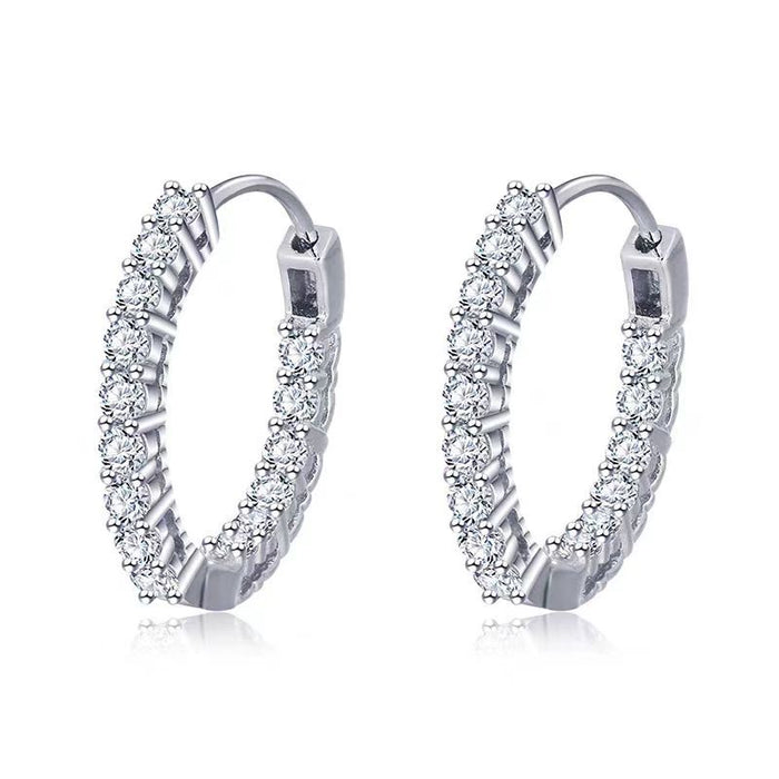 Wholesale High Carbon Diamonds Earrings