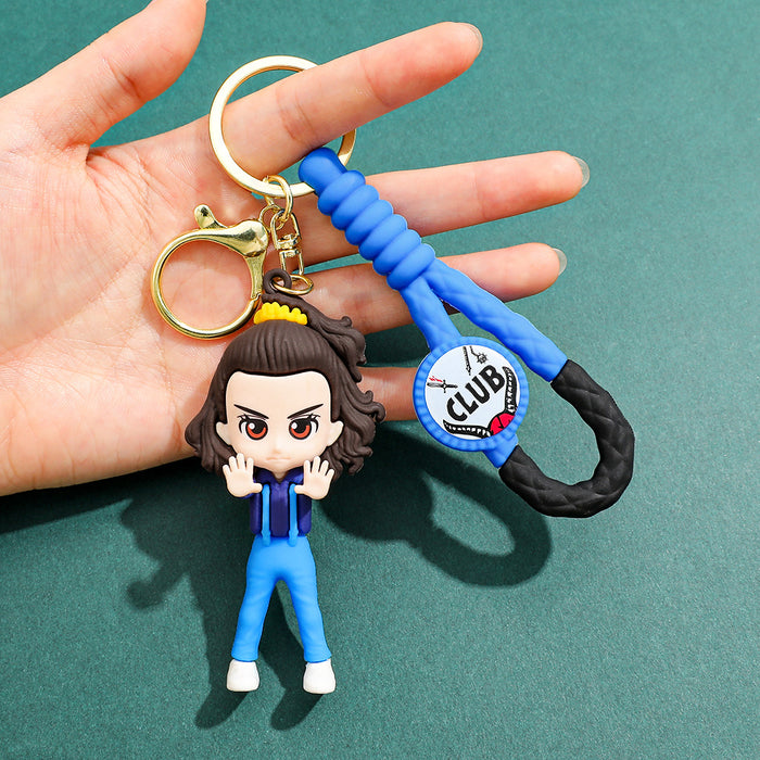 Wholesale Cartoon Creative Cute Silicone Keychain Pendant
