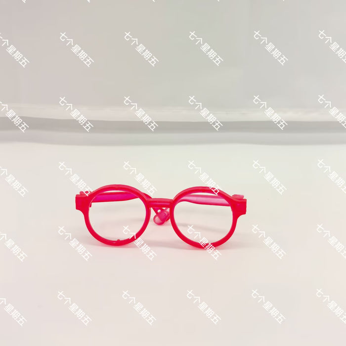 Wholesale 10CM20cm Cotton Doll Rab Cloth Mocking Bear Cute Doll Plush Doll Glasses Toy Accessories