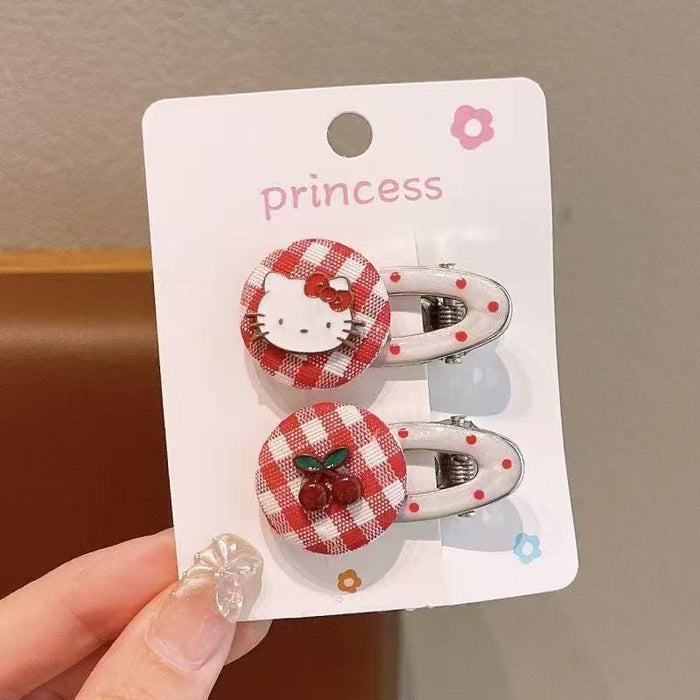 Wholesale Cute Cartoon Cat Hair Clips for Girls Hair Accessory