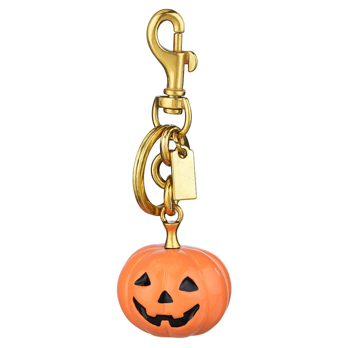 Wholesale  resin keychain pendant pumpkin  hat prop ghost crystal ball decoration bag hanging decoration