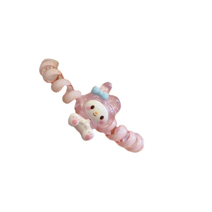 Wholesale Children's Cartoon Resin Hair Cord JDC-HS-Hengy002