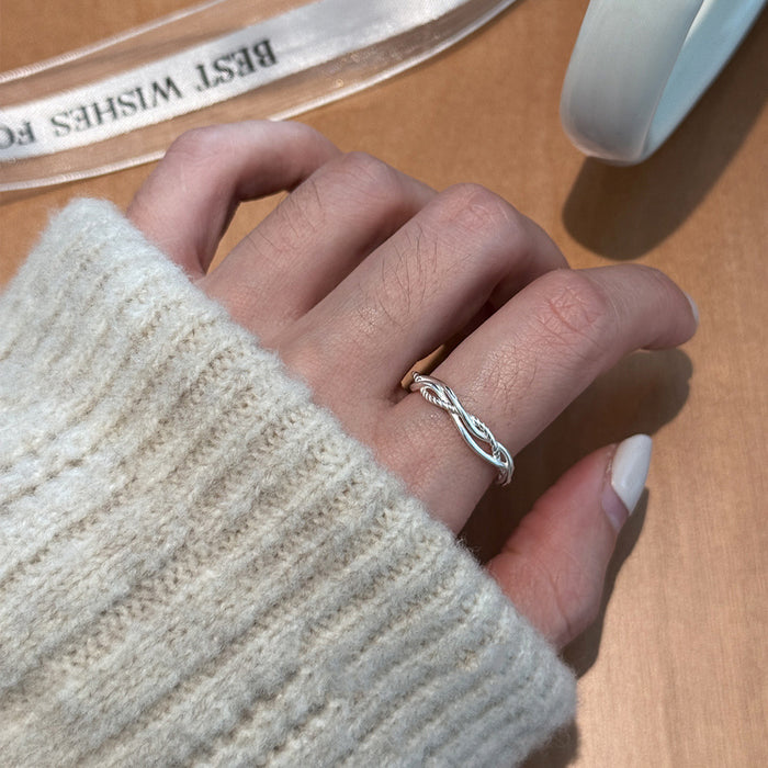 Wholesale Ring with adjustable opening, niche, high-end, light luxury, versatile new product