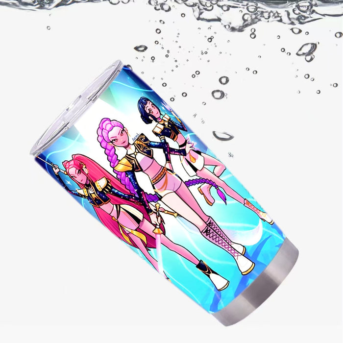 Wholesale 20oz Car Cup Hunter Witch Group K-Pop Vacuum Stainless Steel Thermos Cup