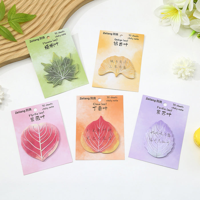 Wholesale Leaves Notes Leaves Sticky  Notes