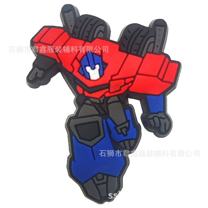 Wholesale 50pcs Cartoon Hole Shoes Buckle Decorative Buckle  Shoes Charms