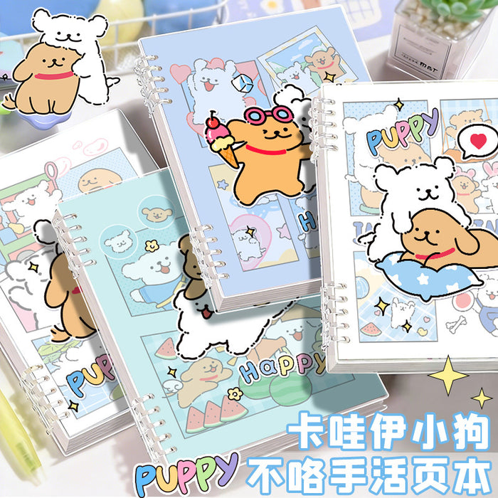 Wholesale Cute Style A5 Loose Leaf Notebook 60 Sheets PP Cover MOQ≥2