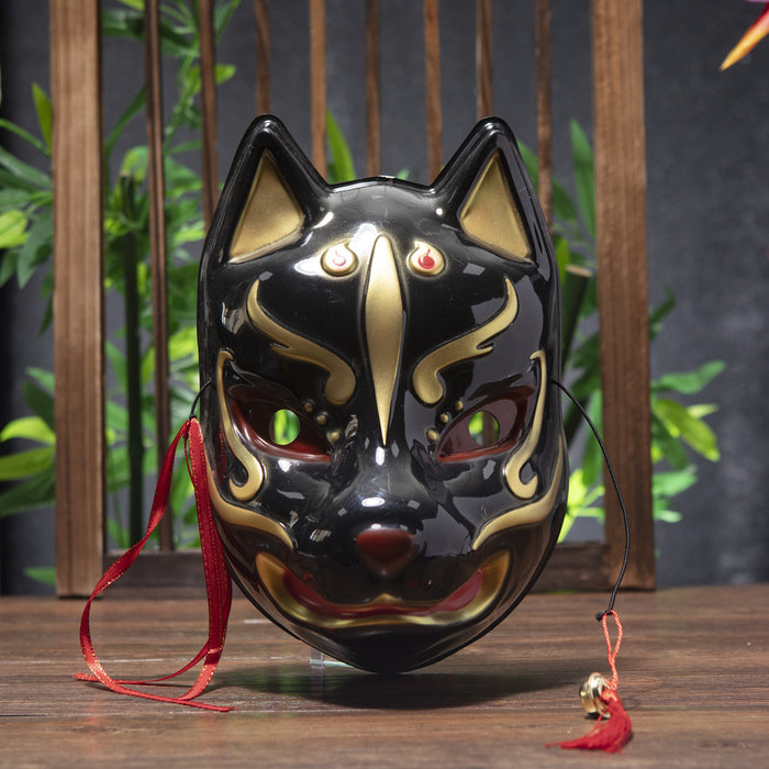 Wholesale Ancient Style Cos Dog-Headed Fox Demon Anime Performance Stage Mask Full-Face Fox National