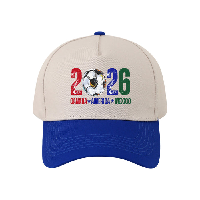 Wholesale World Cup Printed Outdoor Sun Hat Baseball Cap