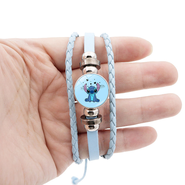 Wholesale Love Stitch Bracelet Jewelry Girl Gift Star Stitch Animation Surrounding Hand Jewelry Small Gifts JDC-BT-JY001