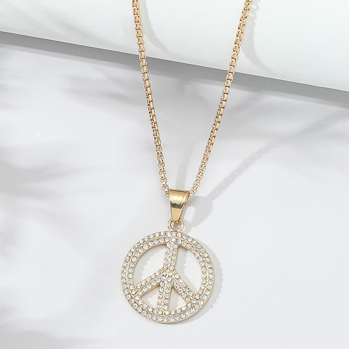 Wholesale Diamond Pendant Men's Necklace JDC-NE-ChengHan016