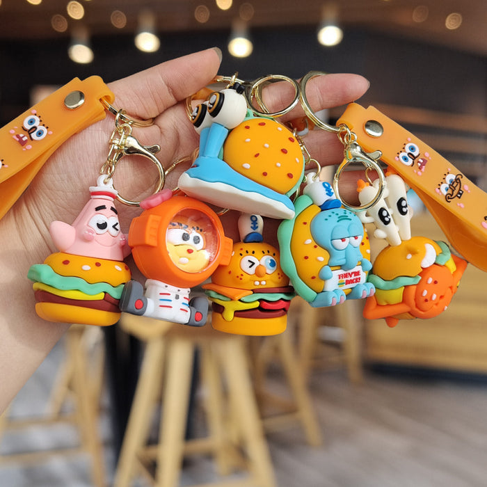 Wholesale Cartoon Silicone Doll Keychain JDC-KC-ZhuoRan024