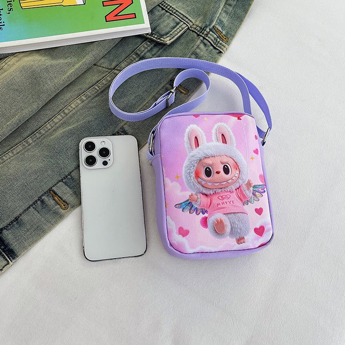 Wholesale Cartoon Crossbody Bag Soft Cute Large Capacity  Bag