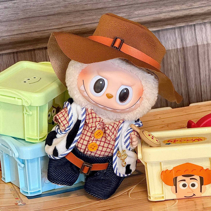 Wholesale Western cowboy clothing cotton doll universal interchangeable clothes cute