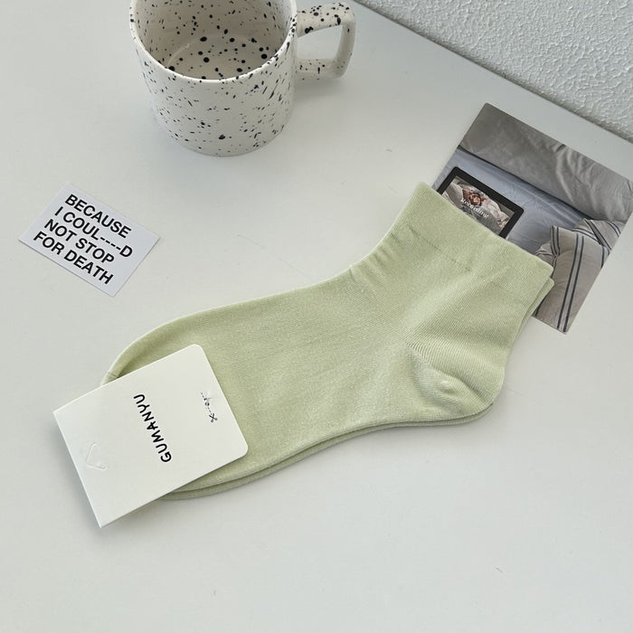 Wholesale Socks made of pure cotton, thin cut, breathable, elastic and boneless