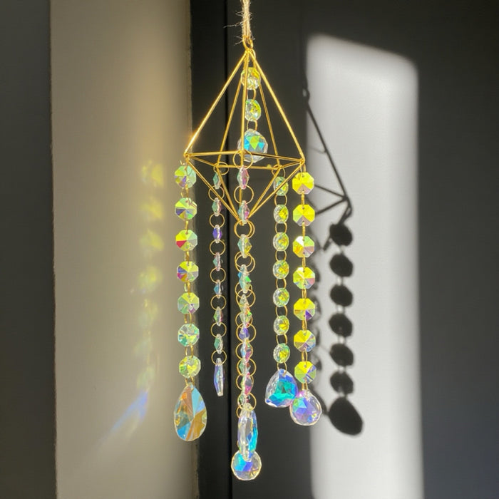 Wholesale Crystal Wind Chime Pendant Window Hanging Decoration