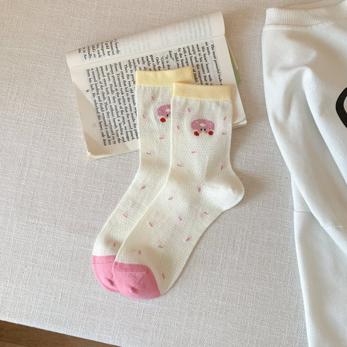 Wholesale Mesh socks, mouth tube socks, mesh eyes, wave points, pile socks