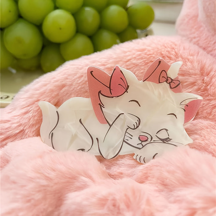 Wholesale Acrylic Cat Cartoon Hair Clip JDC-HC-SNSB008