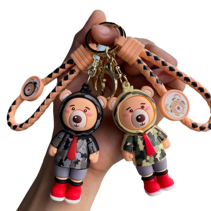 Wholesale Fashion Keychain Car Keychain Cartoon Doll Student Backpack Pendant Creative
