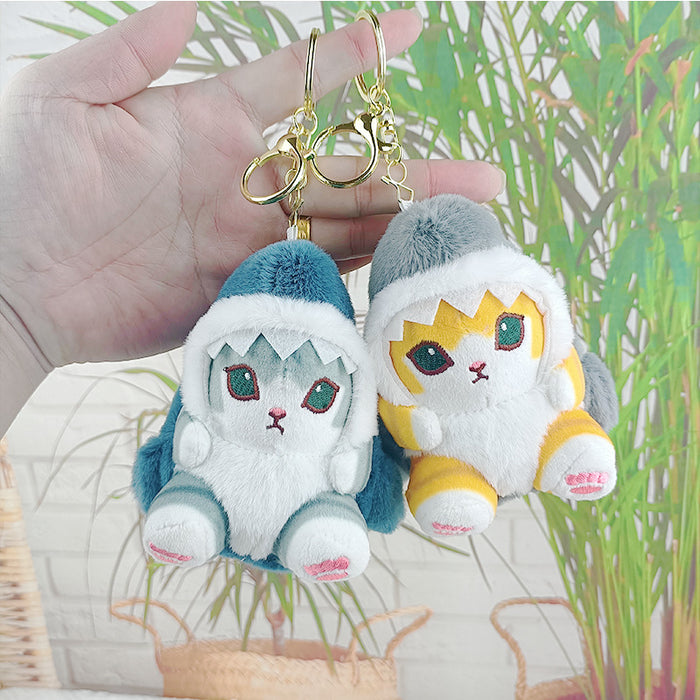 Wholesale Cute Cat Plush Doll Keychain Pendant Doll Plush Toy Gift