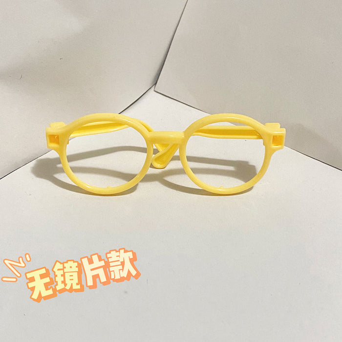 Wholesale 20cm Cotton Doll Plush Doll Accessories Glasses  Doll Accessories