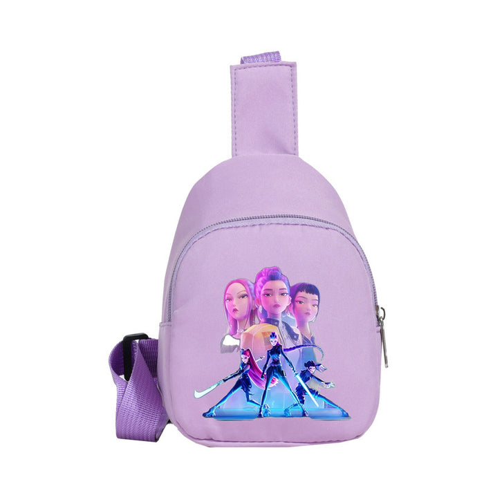 Wholesale Anime-themed Printed Shoulder Bag and Children' s Waist Bag