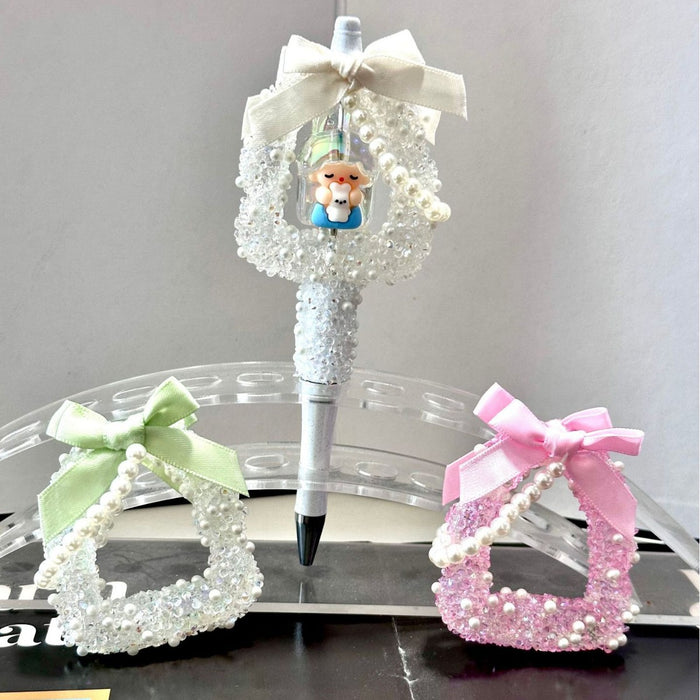 Wholesale Beaded Butterfly Bling Pen Decorative Fashion Accessory Gift